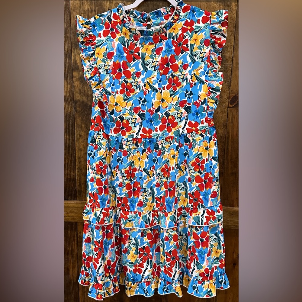 Jodifl floral dress size 1X (worn once).